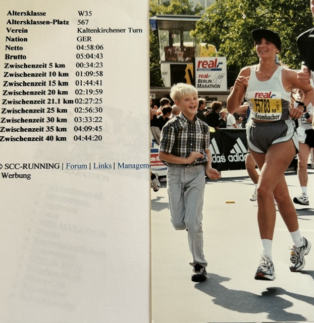 1. Marathon Zieleinlauf